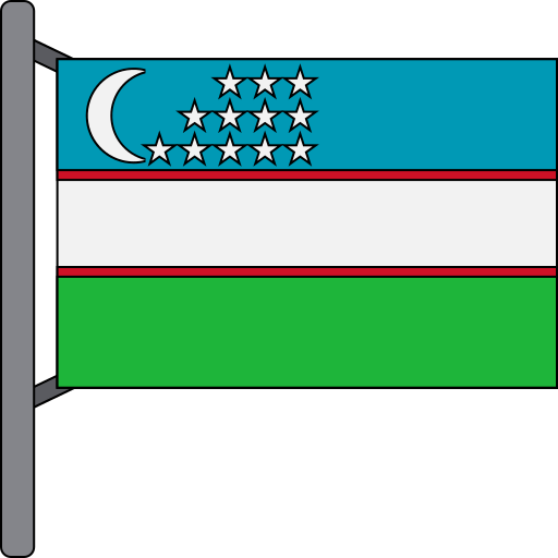 uzbequistão Generic color lineal-color Ícone