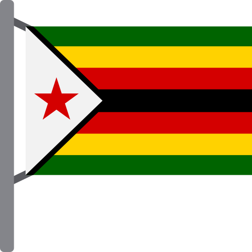 zimbabwe Generic color fill ikona