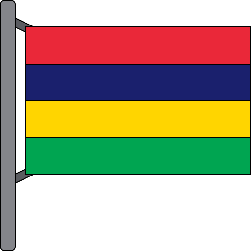 Mauritius Generic color lineal-color icon
