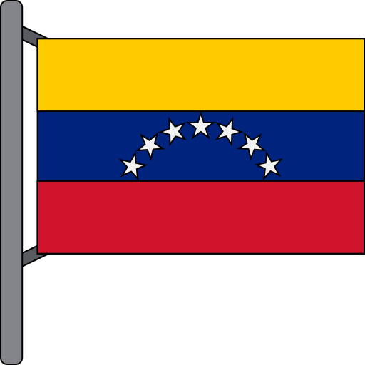 venezuela Generic color lineal-color Icône