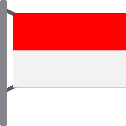 Индонезия Generic color fill иконка