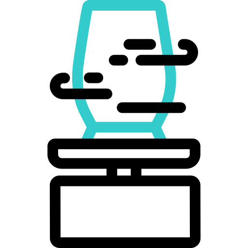 rueda de alfarero Basic Accent Outline icono