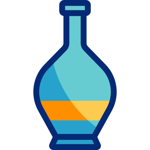 Vase Basic Accent Lineal Color icon