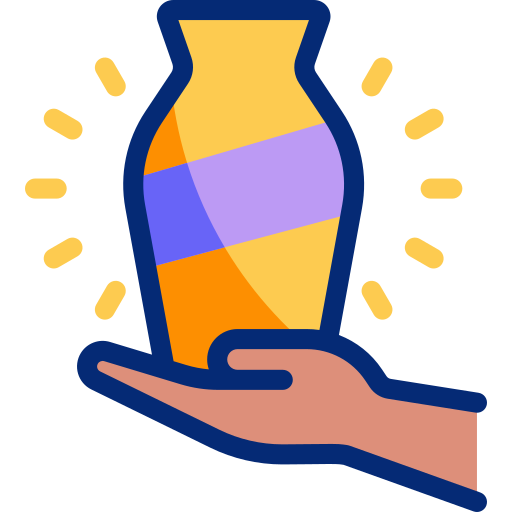花瓶 Basic Accent Lineal Color icon