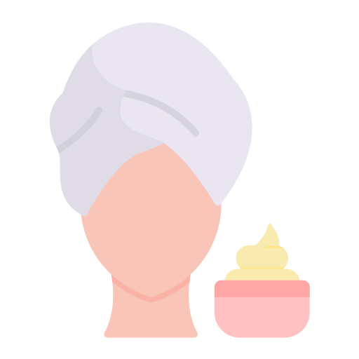 Hair mask Generic color fill icon