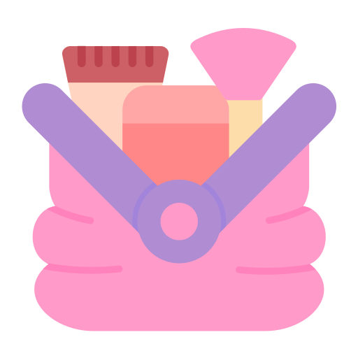Cosmetic bag Generic color fill icon