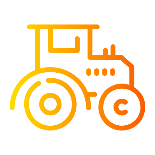 tractor Generic gradient outline icono