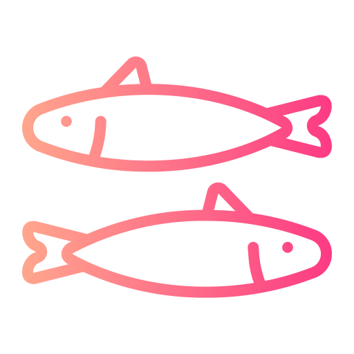 sardine Generic gradient outline icona