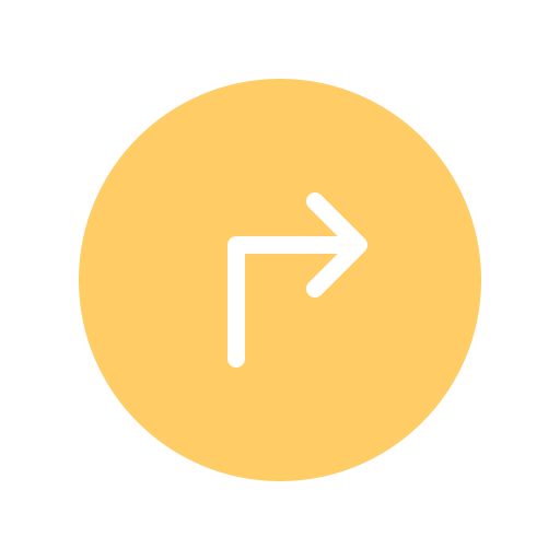 Up right arrow Generic color fill icon