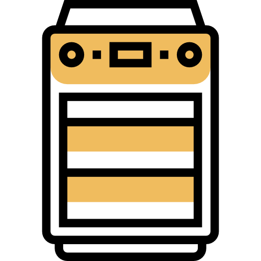 Air purifier Meticulous Yellow shadow icon