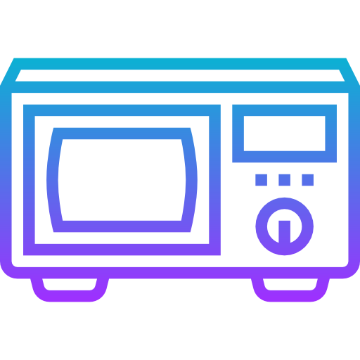 Microwave Meticulous Gradient icon