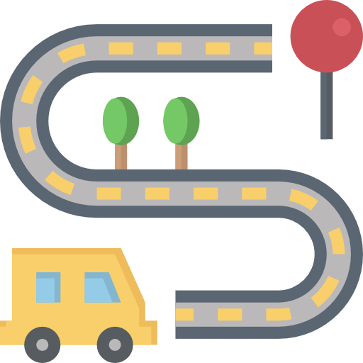 交通機関 Surang Flat icon