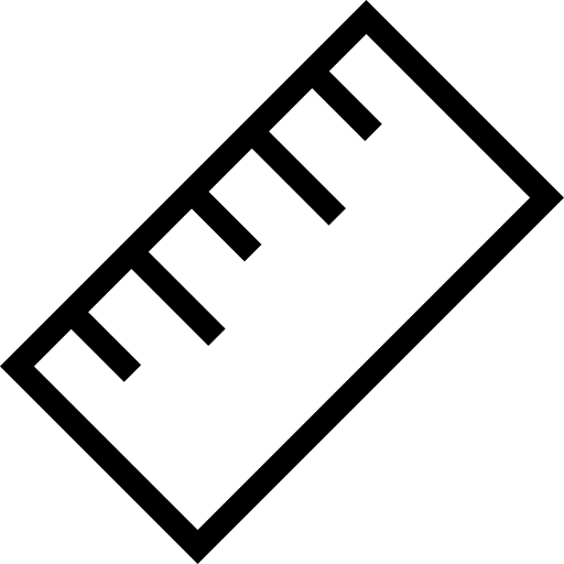 linijka Pictogramer Outline ikona