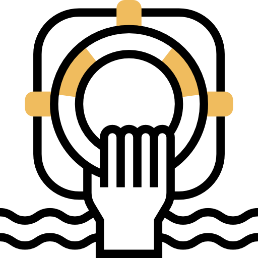 Lifebuoy Meticulous Yellow shadow icon