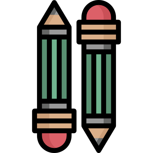 strumento matita Surang Lineal Color icona