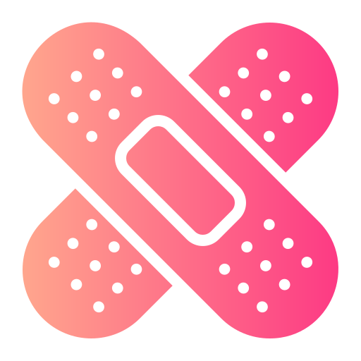 Bandages Generic gradient fill icon