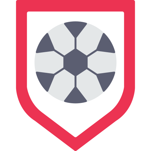 insignia de fútbol Generic color fill icono
