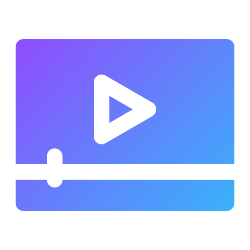Video recoder Generic gradient fill icon