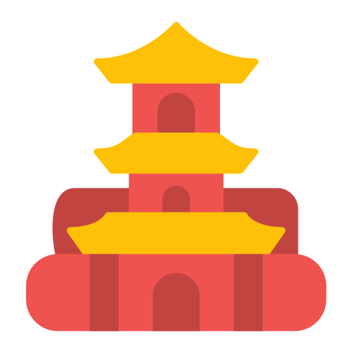 stupa Generic color fill icon