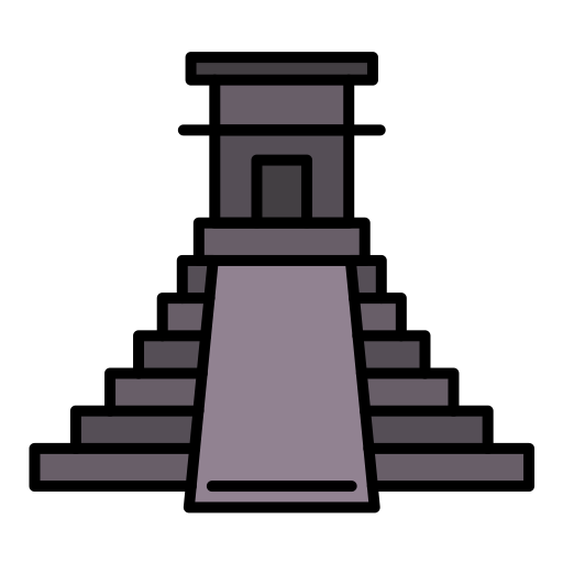Mesoamerican Generic color lineal-color icon