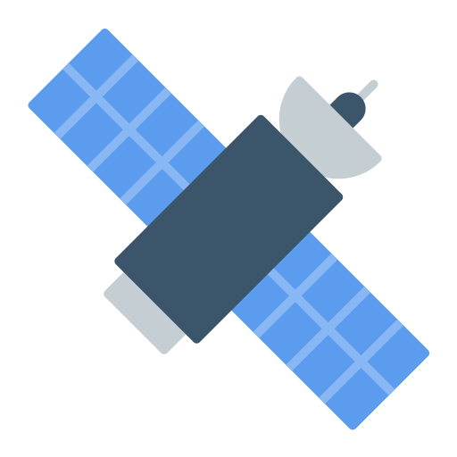 Satellite Generic color fill icon