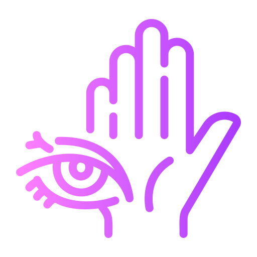 Hand reading Generic gradient outline icon