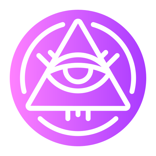 illuminati Generic gradient fill icono