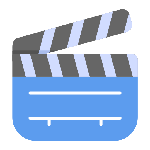 film Generic color fill icon