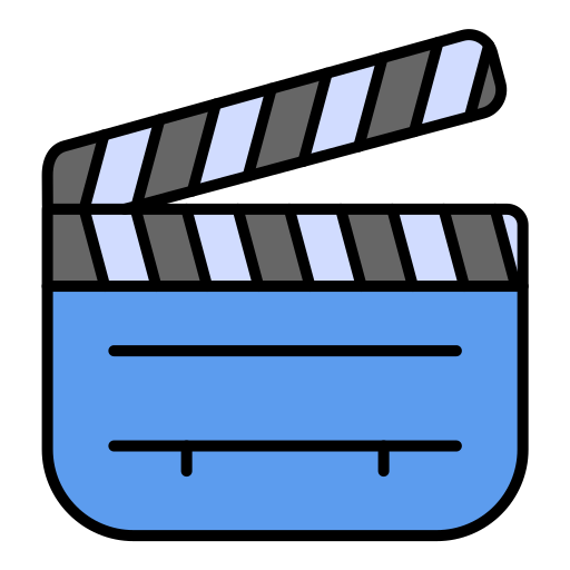 Film Generic color lineal-color icon