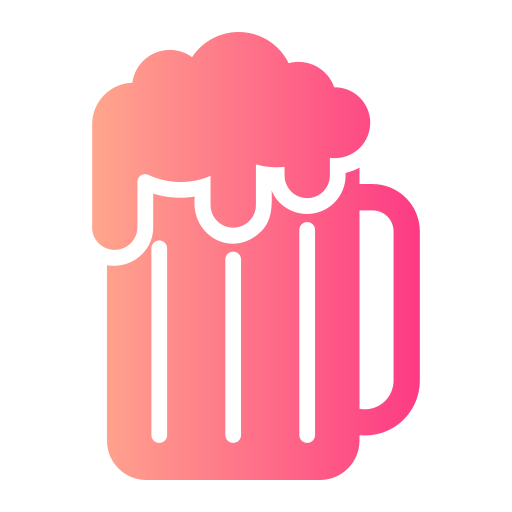 ビールのジョッキ Generic gradient fill icon