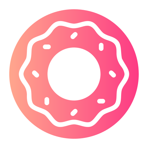 도넛 Generic gradient fill icon
