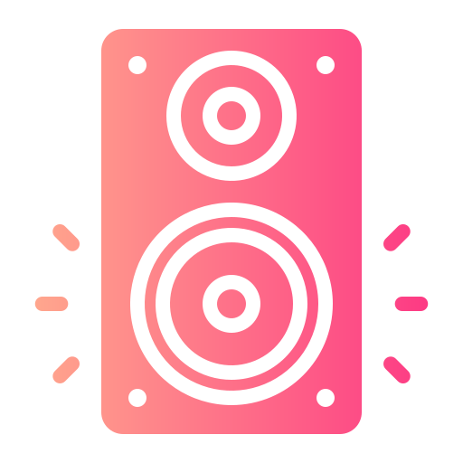 スピーカー Generic gradient fill icon