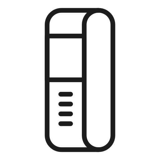 Touchscreen Generic outline icon