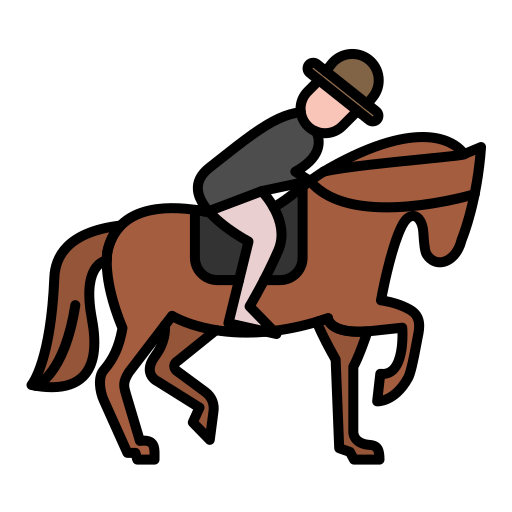 pferd Generic color lineal-color icon