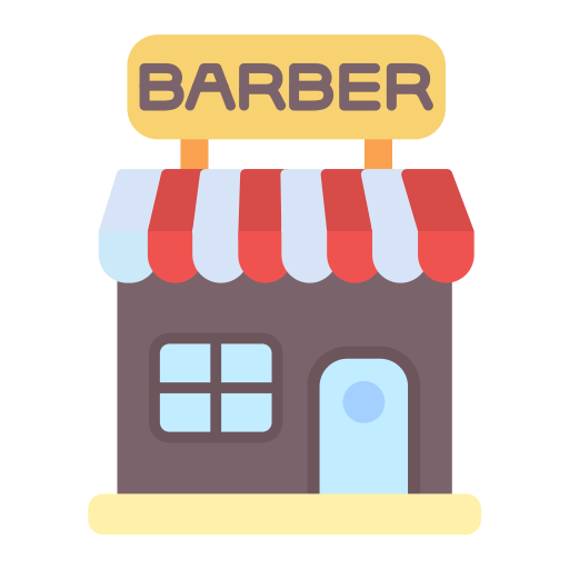 Barber Generic color fill icon