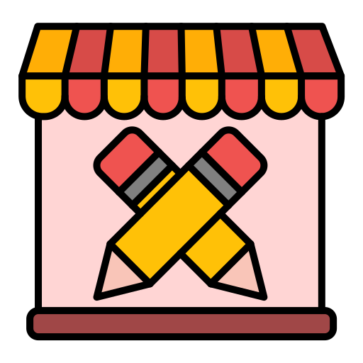 briefpapier Generic color lineal-color icoon