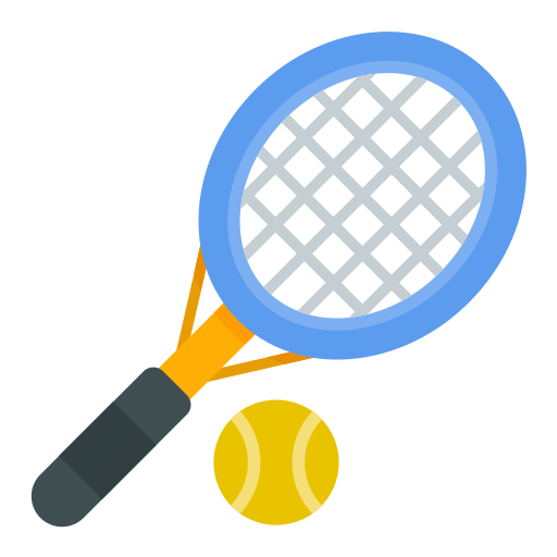 Большой теннис Generic color fill иконка