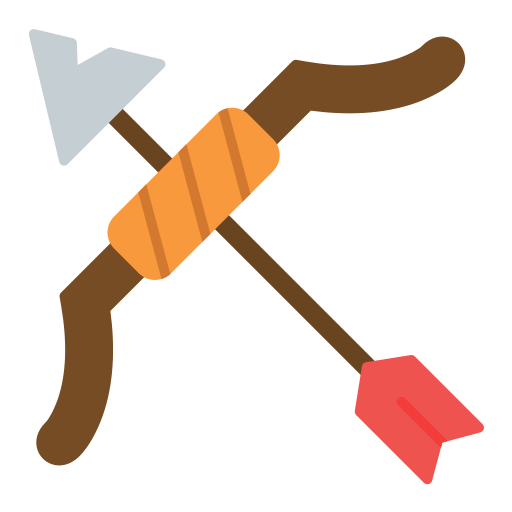 Archery Generic color fill icon