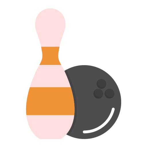 bowling Generic color fill icona