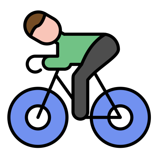 Cycling Generic color lineal-color icon