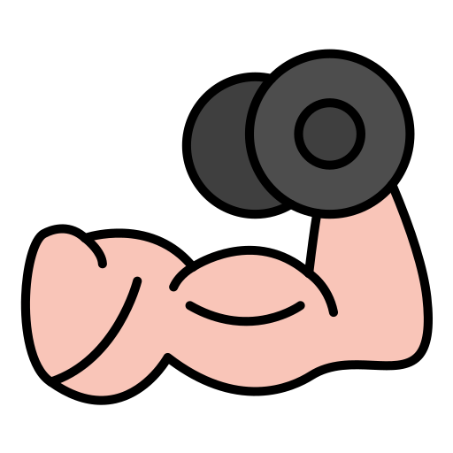 Weightlifting Generic color lineal-color icon