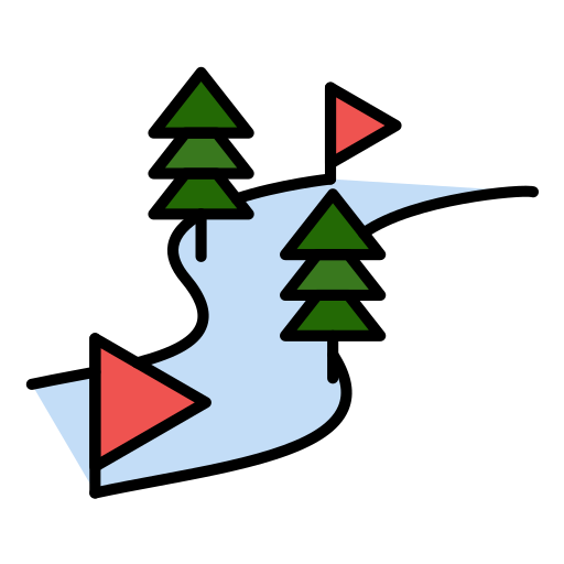 deska snowboardowa Generic color lineal-color ikona