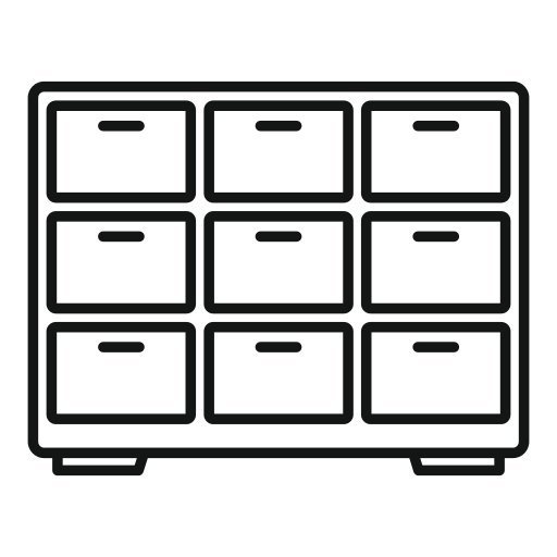 Boxes Generic outline icon