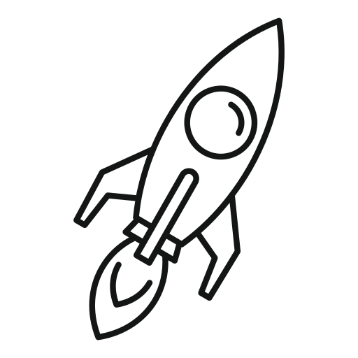 raket Generic outline icoon