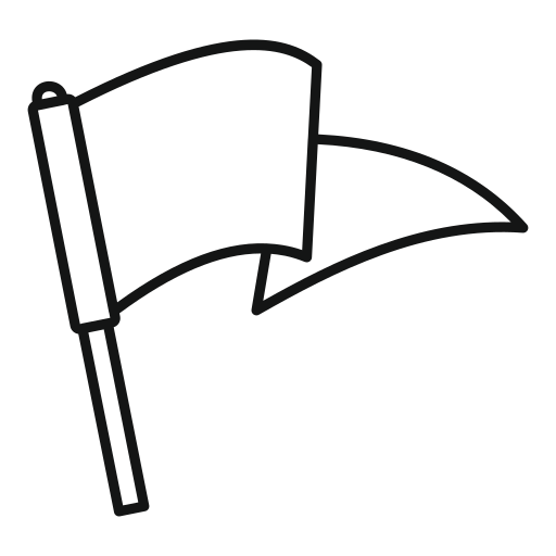 フラグ Generic outline icon