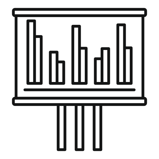 grafico Generic outline icono