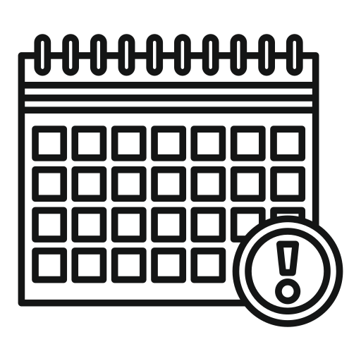 calendario Generic outline icona