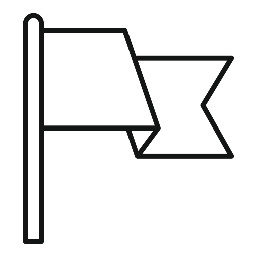 깃발 Generic outline icon