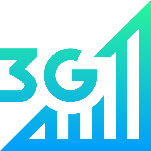 3g Super Basic Straight Gradient icon