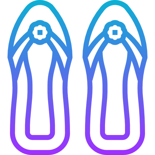 Sandals Meticulous Gradient icon